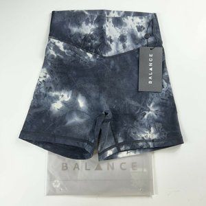 Balance Athletica Women’s The Cloud Short Logo Avalanche Tie Dye Size XXS New